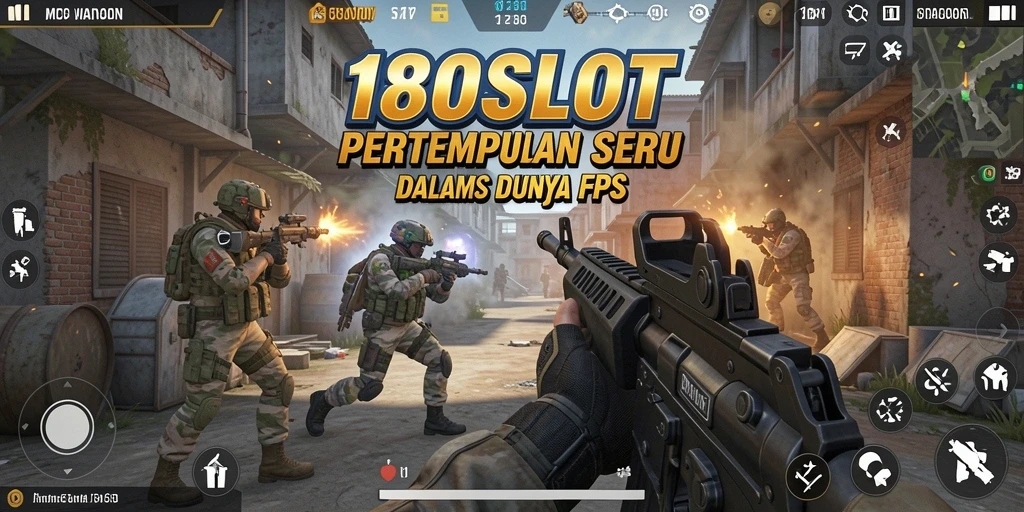 Screenshot menampilkan pertempuran intens dalam 180SLOT dengan grafis luar biasa.