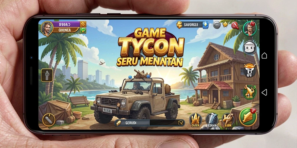 Tampilan gameplay Tycoon dalam 898A yang menarik.