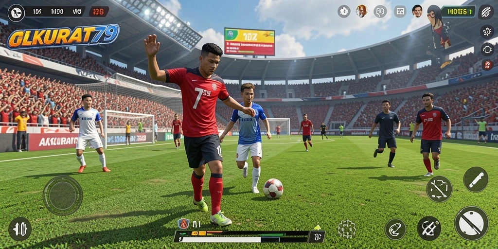 Tampilan screenshot menunjukkan gameplay seru di AKURAT79.