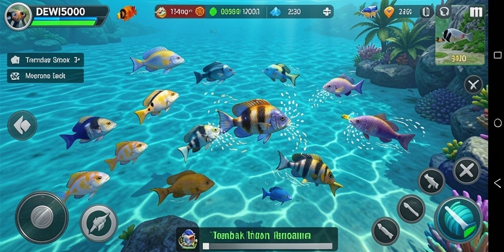 Screenshot gameplay DEWI5000 yang seru dan mengasyikkan.