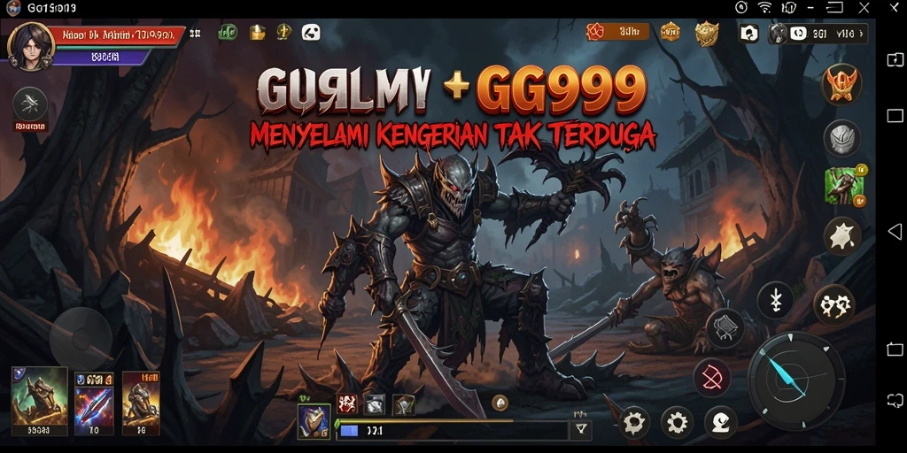 Gameplay menegangkan dari GG999 dengan adegan horor yang mendebarkan.