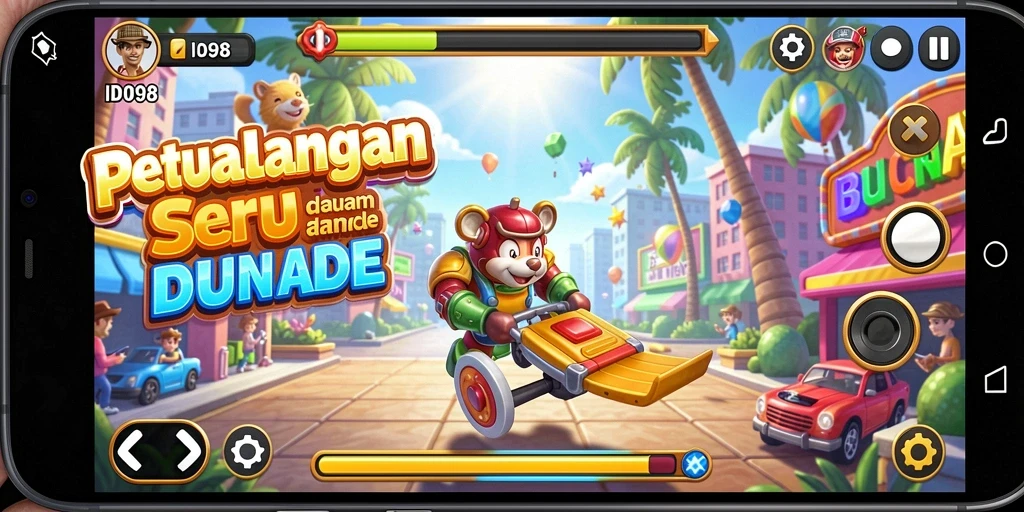 Tampilan screenshot dari permainan arcade ID098 yang mengasyikkan.