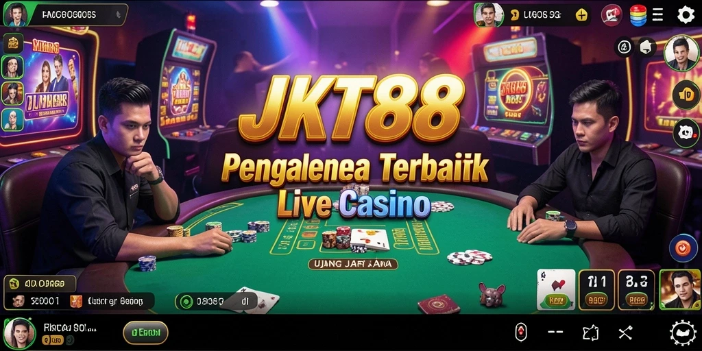 Gameplay seru dengan dealer langsung di JKT88.