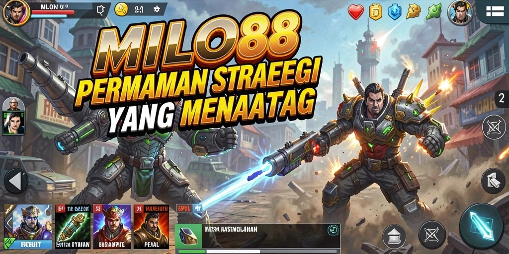 Tampilan screenshot utama dari gameplay <strong>MILO88</strong> dengan strategi yang mendebarkan.