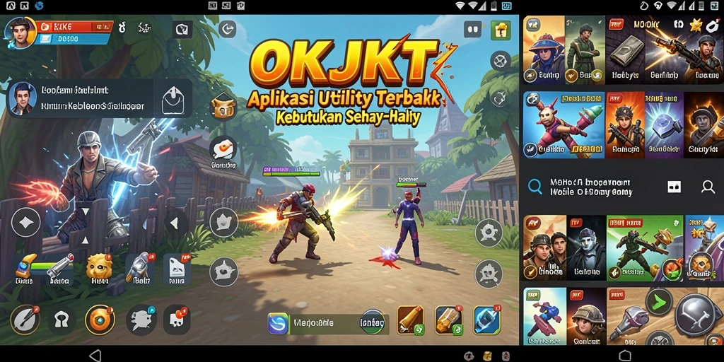 Tampilan utama OKJKT dengan fitur pengingat yang efisien.