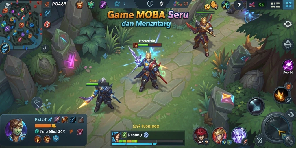 Tampilkan gameplay seru dan aksi intens di POA88.