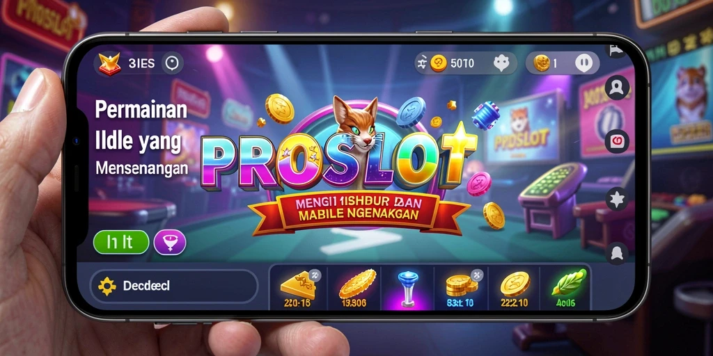 Tampilan gameplay PROSLOT yang menarik dan penuh warna.